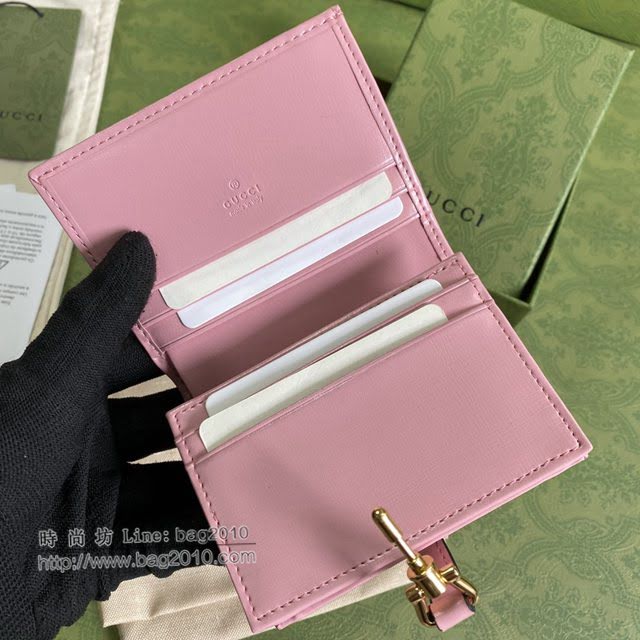 Gucci专柜新款女包, 古驰jackie 1961小巧卡包 Gucci短夹零钱包 645536  gdj1702
